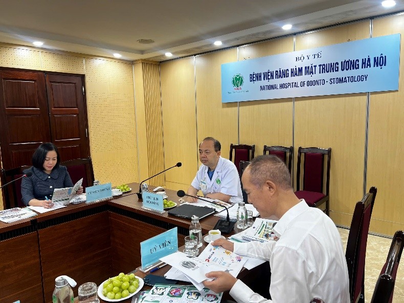 TS. Phạm Thanh Hà, Phó Giám đốc Bệnh viện, Chủ tịch Hội đồng phát biểu khai mạc Hội nghị